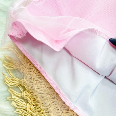  Conj. Blusa Sereia e Saia em Tule - Verde Água